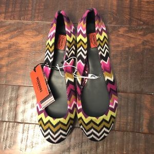 Missoni for Target Ballet Flats (8.5)